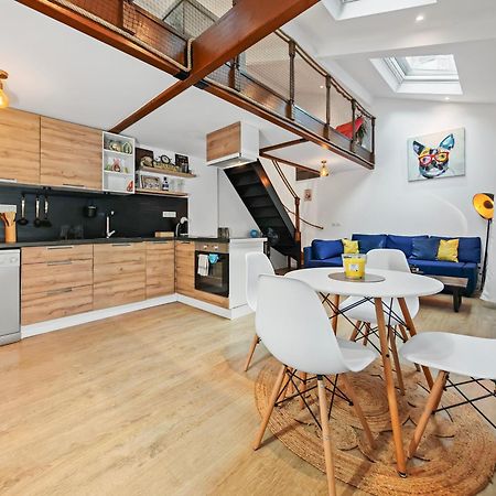 Апартаменты Loft Duplex A 2 Min De Paris - Parking Gratuit Le Pre-Saint-Gervais Экстерьер фото