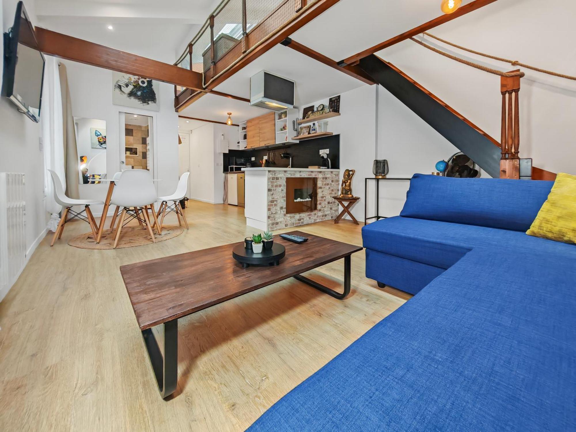 Апартаменты Loft Duplex A 2 Min De Paris - Parking Gratuit Le Pre-Saint-Gervais Экстерьер фото